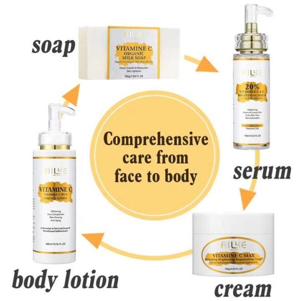 AILKE Organic Vitamin C Skincare Set