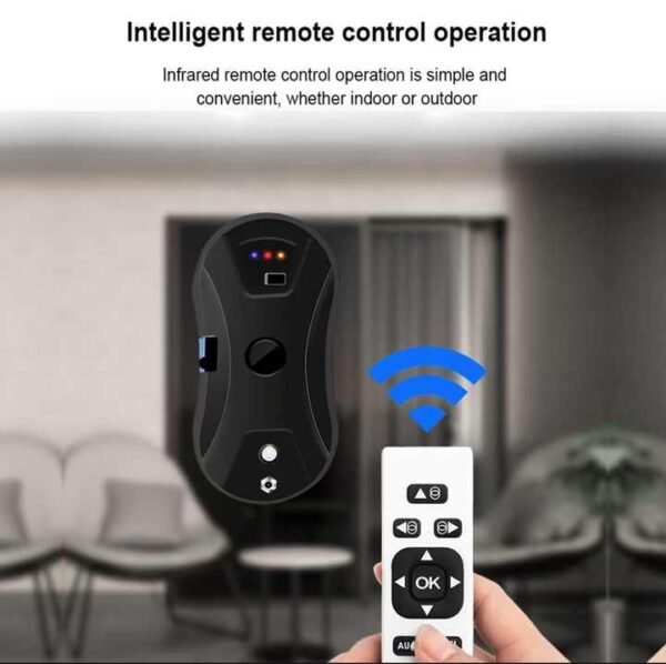 Smart Glass Cleaning Robot Set