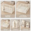 MIGO Bear Kids Playpen Storage Set