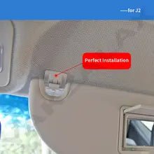 Sun Visor Hook Clip Bracket